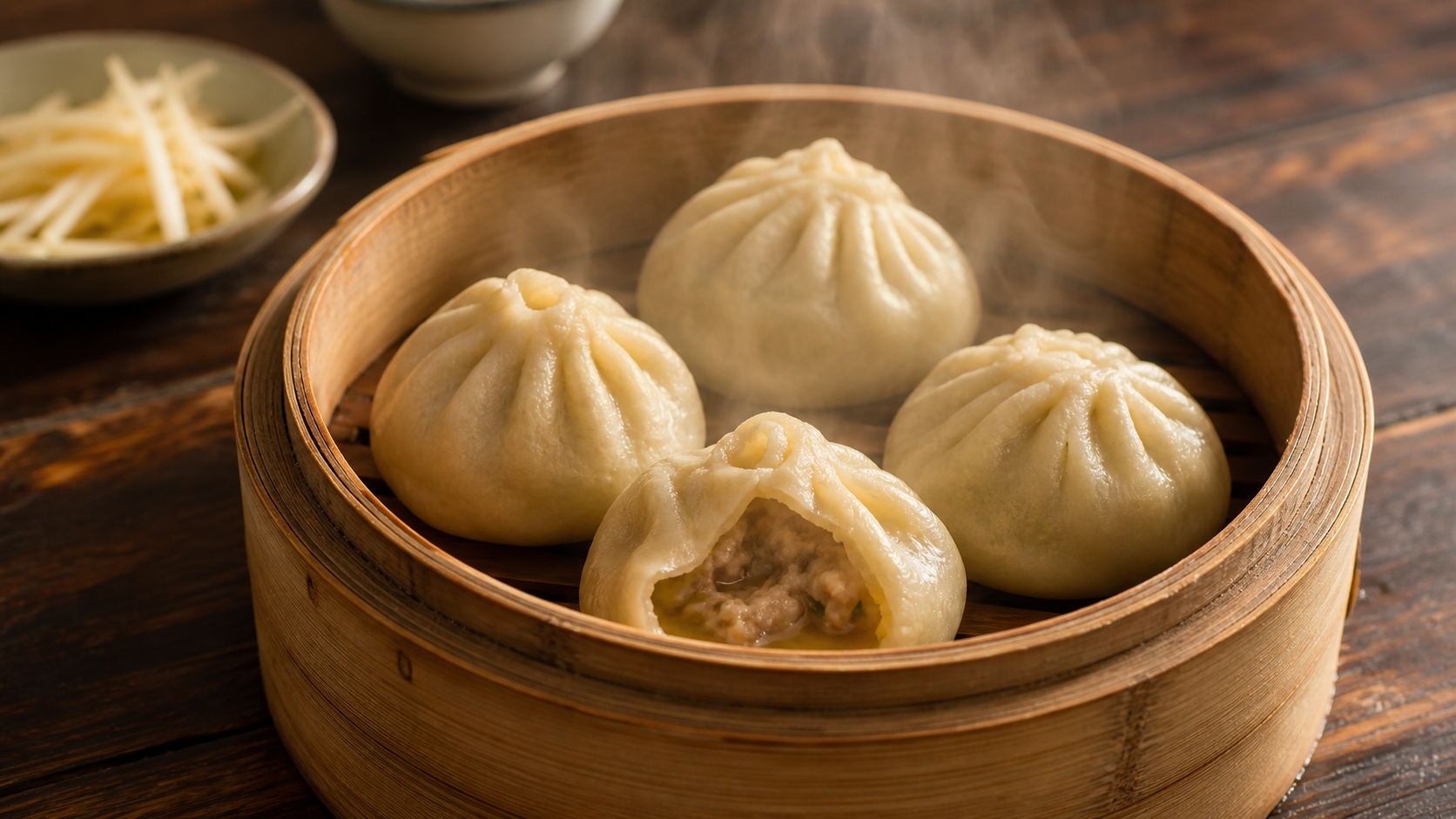 灌汤包的 AI 食物意象演绎