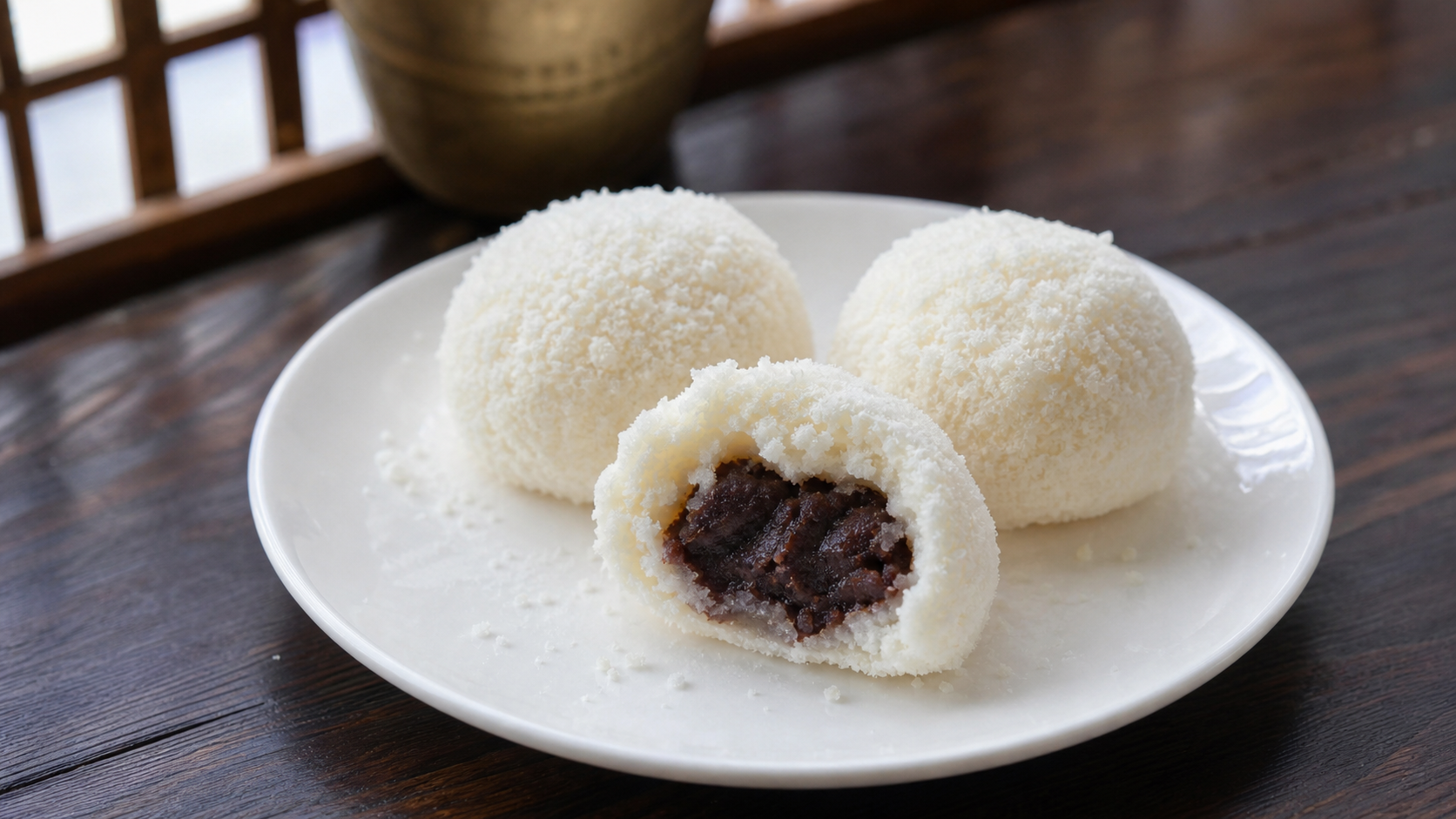 雪衣豆沙的 AI 食物意象演绎